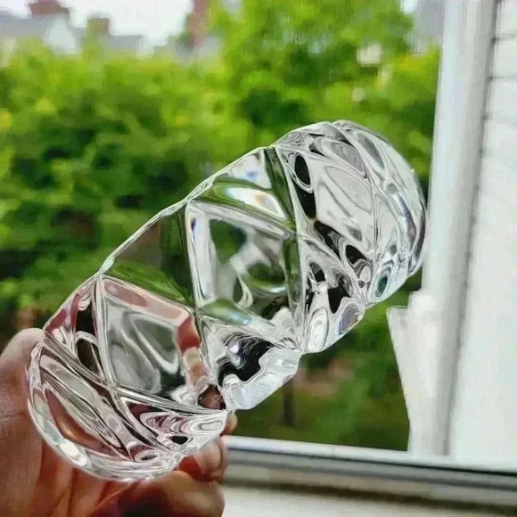 New in Box JONAL Crystal Trinkey/Candy Clear Hershey's Kiss Crytal Candy Dish - Picture 8 of 11